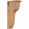 Ekena Millwork Carmel Smooth Corbel w/Backplate, Western Red Cedar, 7 1/2"W x 14"D x 30"H COR08X14X30CAR01SWR - alternate 1